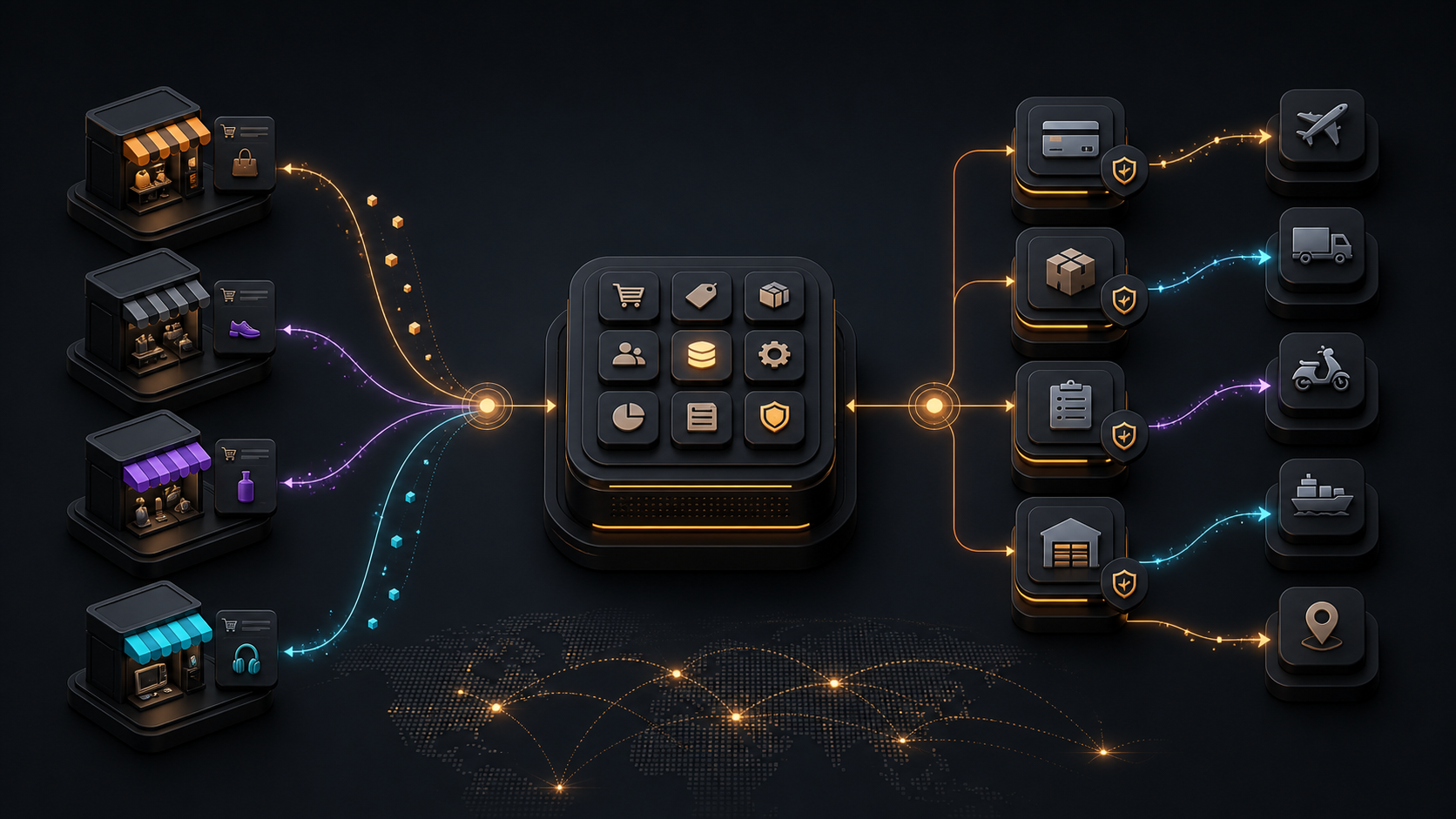 NinjaSellers marketplace operations architecture and fulfillment workflow